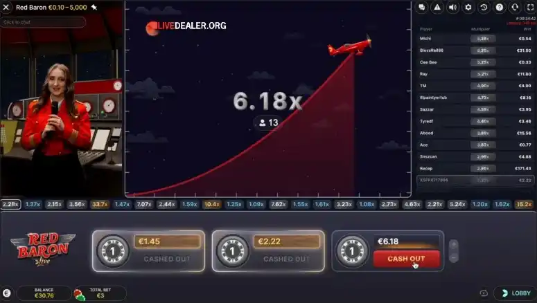 Red Baron on Mobile Devices